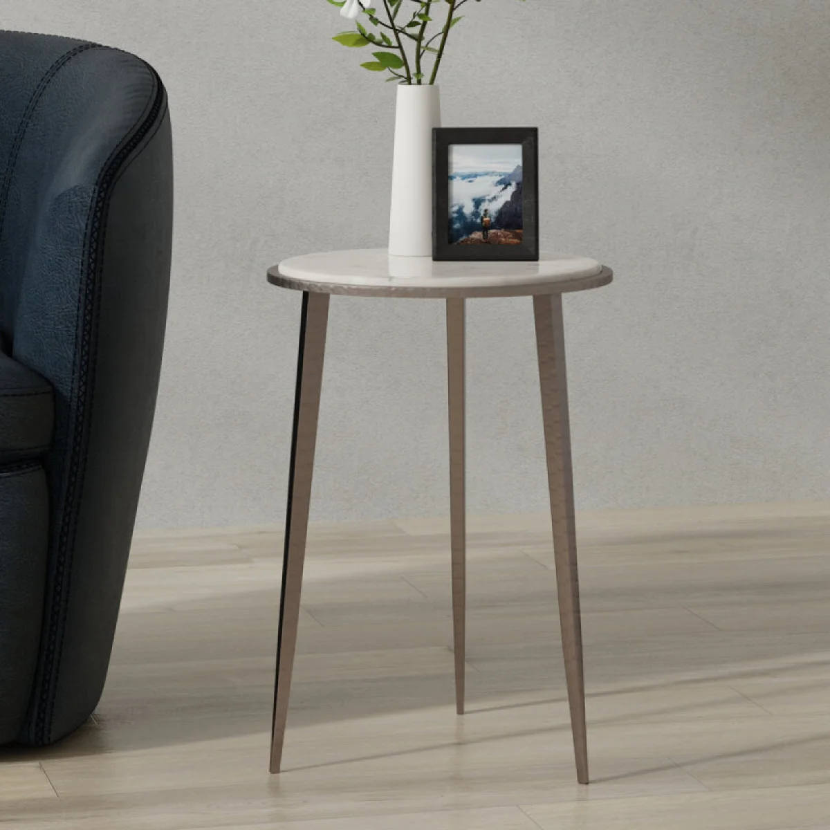Crossings Palace Accent Table (made Of Iron & Marble) Accent Furniture Accent Furniture 4