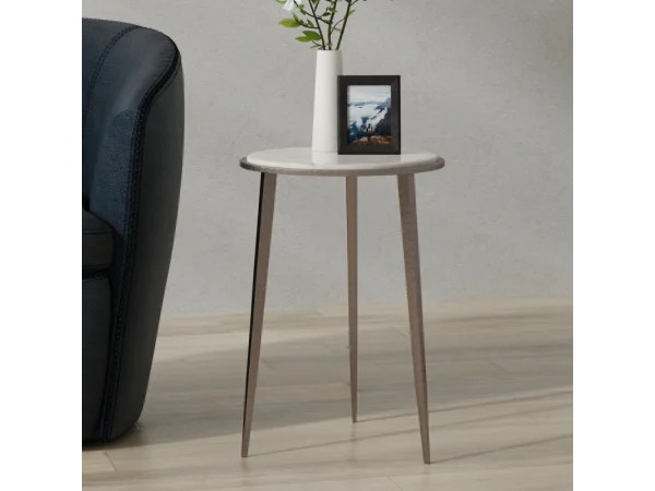 Crossings Palace Accent Table (made Of Iron & Marble) Accent Furniture Accent Furniture