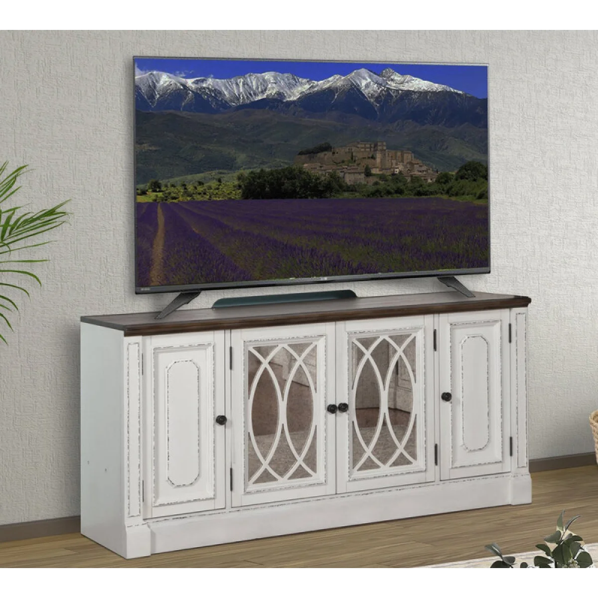 Provence 63 In. Tv Console Entertainment Stands Entertainment Stands 4