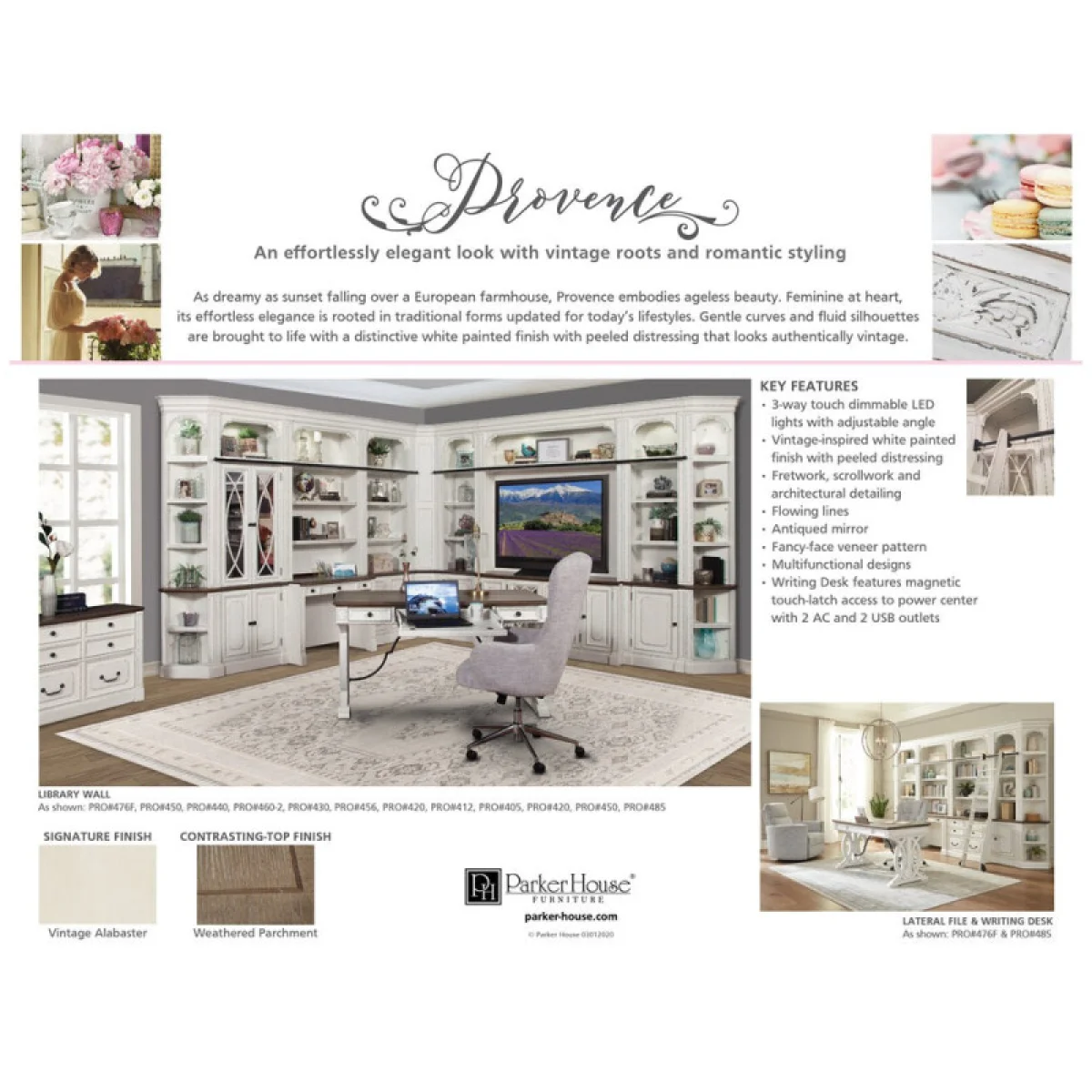 Provence Lateral File With Finished Back Office Storage Office Storage 8