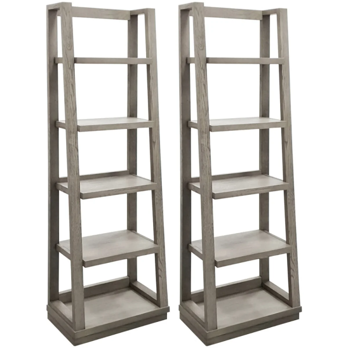 Pure Modern Pair Of Angled Etagere Bookcase Piers Bookcases Bookcases 7