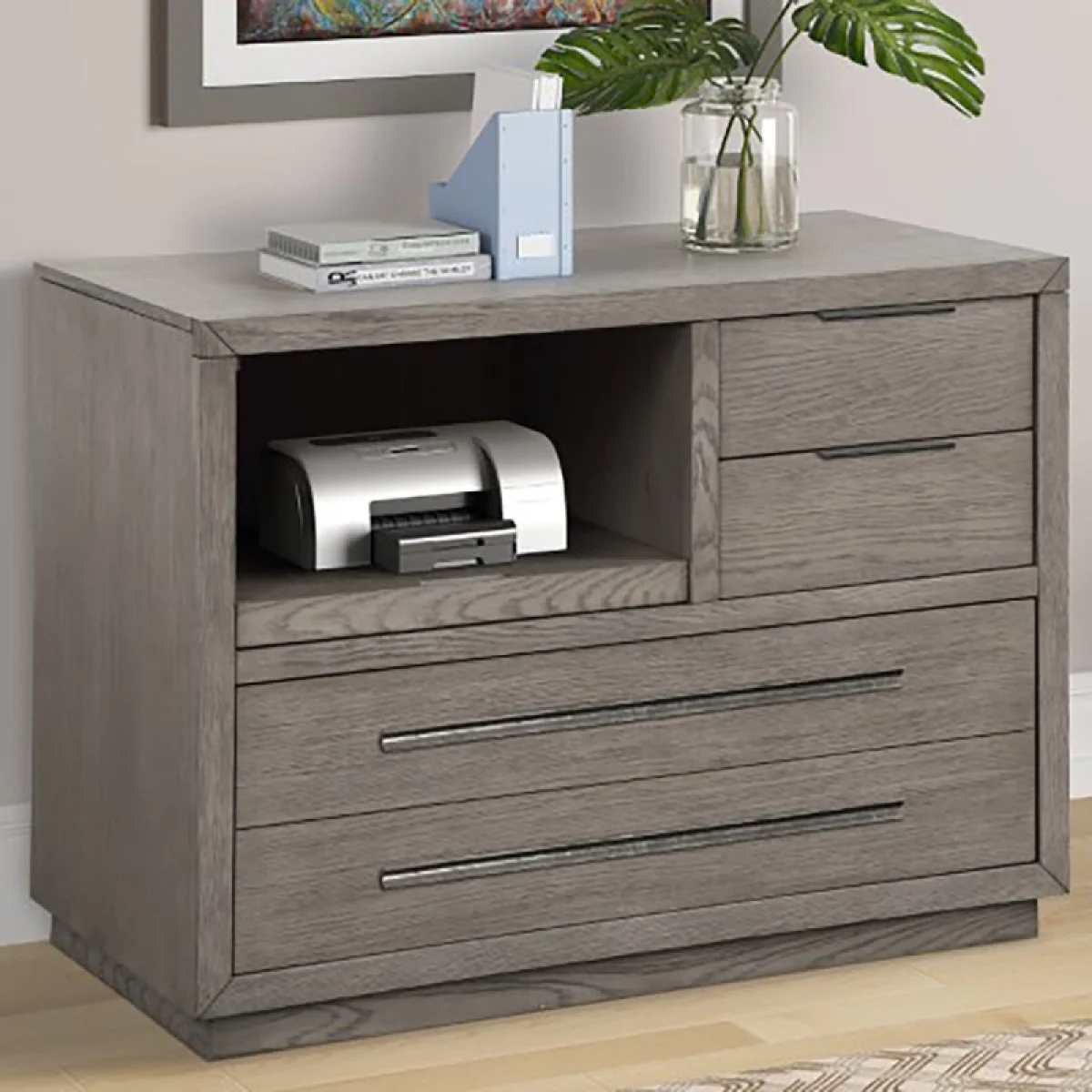 Pure Modern Functional File Office Storage Gray 4
