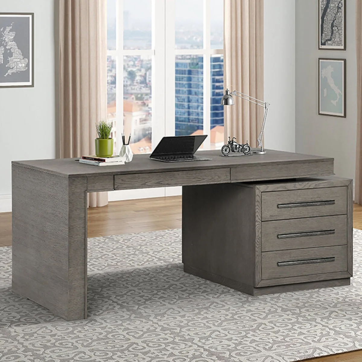 Pure Modern Executive Desk Desks Desks 4