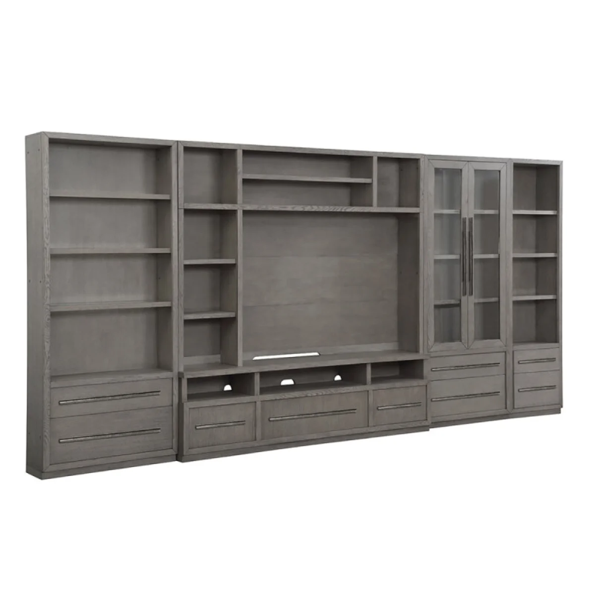 Pure Modern 5pc Entertainment Wall Entertainment Stands Entertainment Stands 6