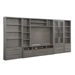 Pure Modern 5pc Entertainment Wall Entertainment Stands Entertainment Stands 9
