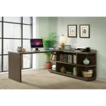 Perspectives L Desk Desks Brown 12