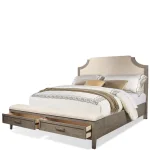 Vogue Queen Upholstered Bed Beds Beds 37