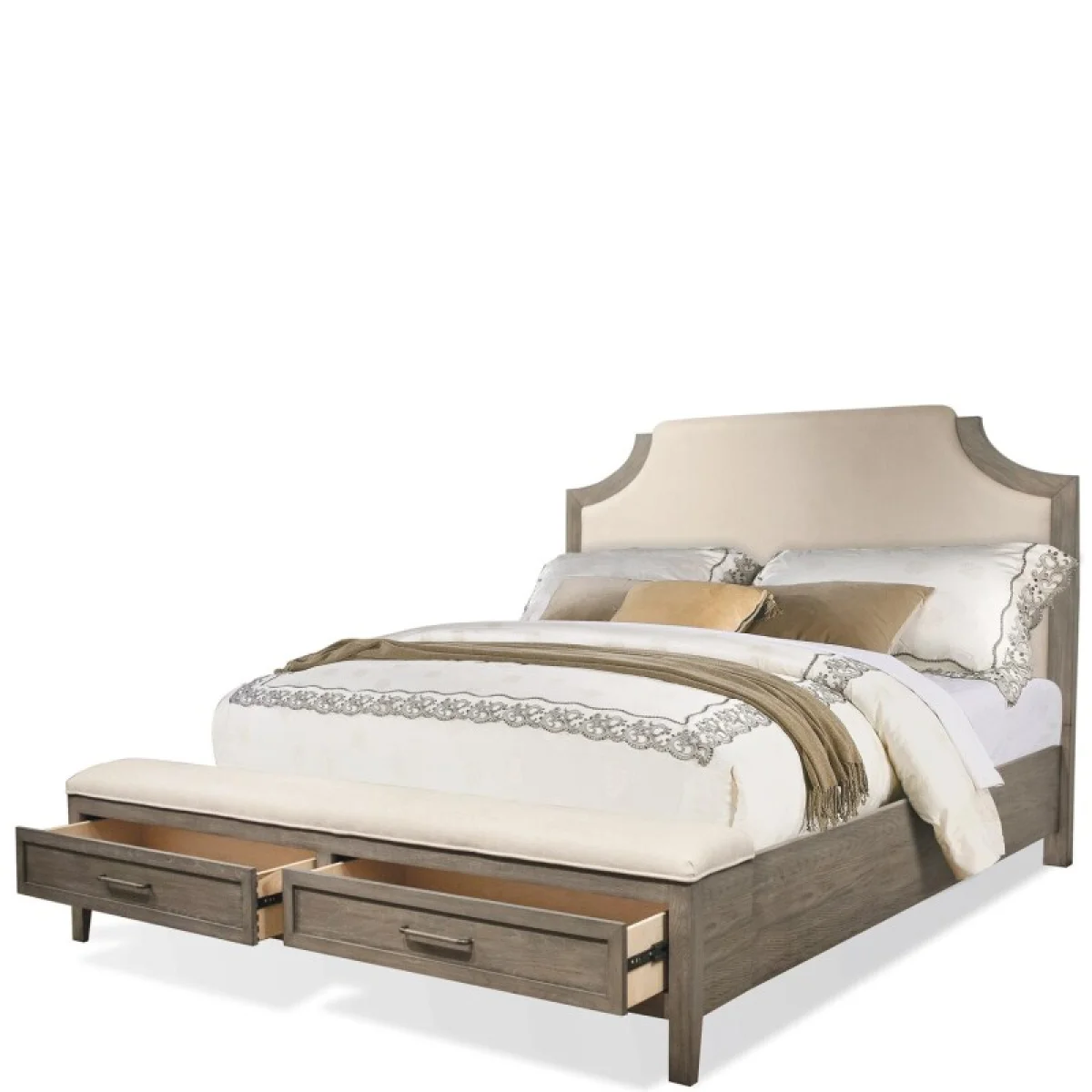 Vogue Queen Upholstered Storage Bed Beds Beds 7