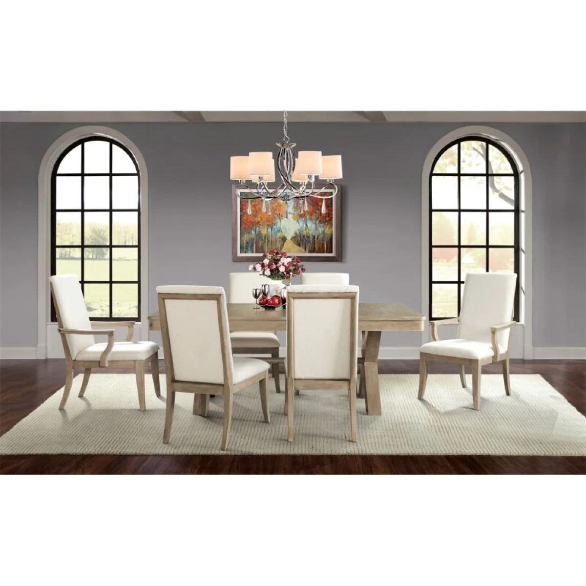 Sophie Trestle Dining Table Dining Tables Cream 4