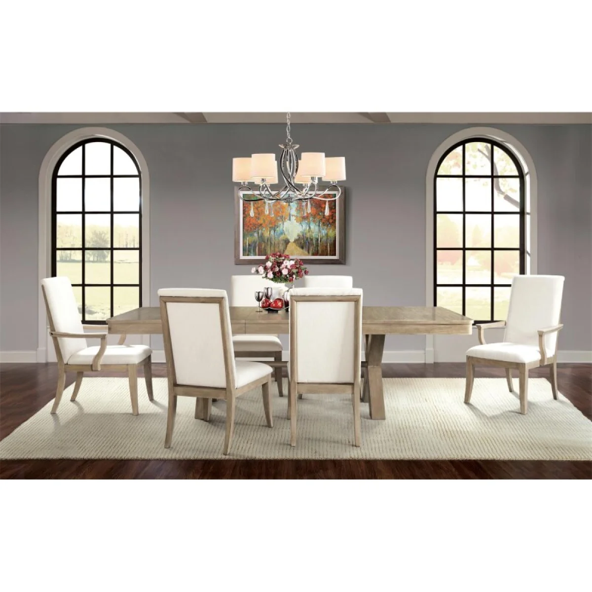 Sophie Trestle Dining Table Dining Tables Cream 15