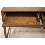 Vogue L Desk With Storage Desks Brown 42