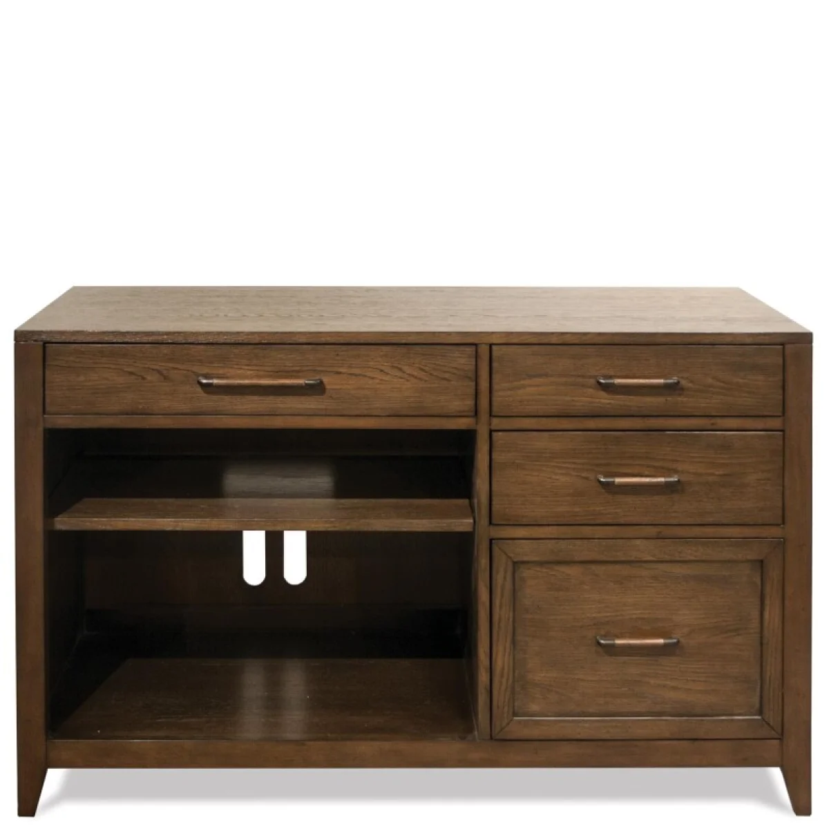 Vogue L Desk With Storage Desks Brown 7