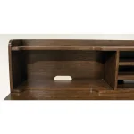 Vogue Credenza And Hutch Desks Brown 25