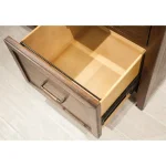 Vogue Credenza And Hutch Desks Brown 32