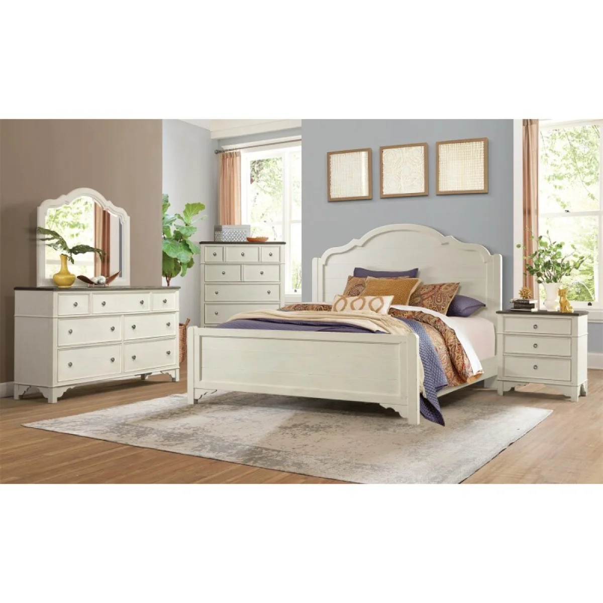 Grand Haven California King Panel Bed Beds Beds 4