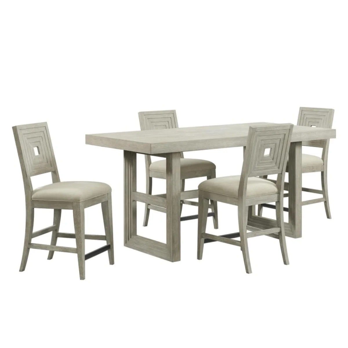 Cascade Counter Height Dining Table Dining Tables Cream 7