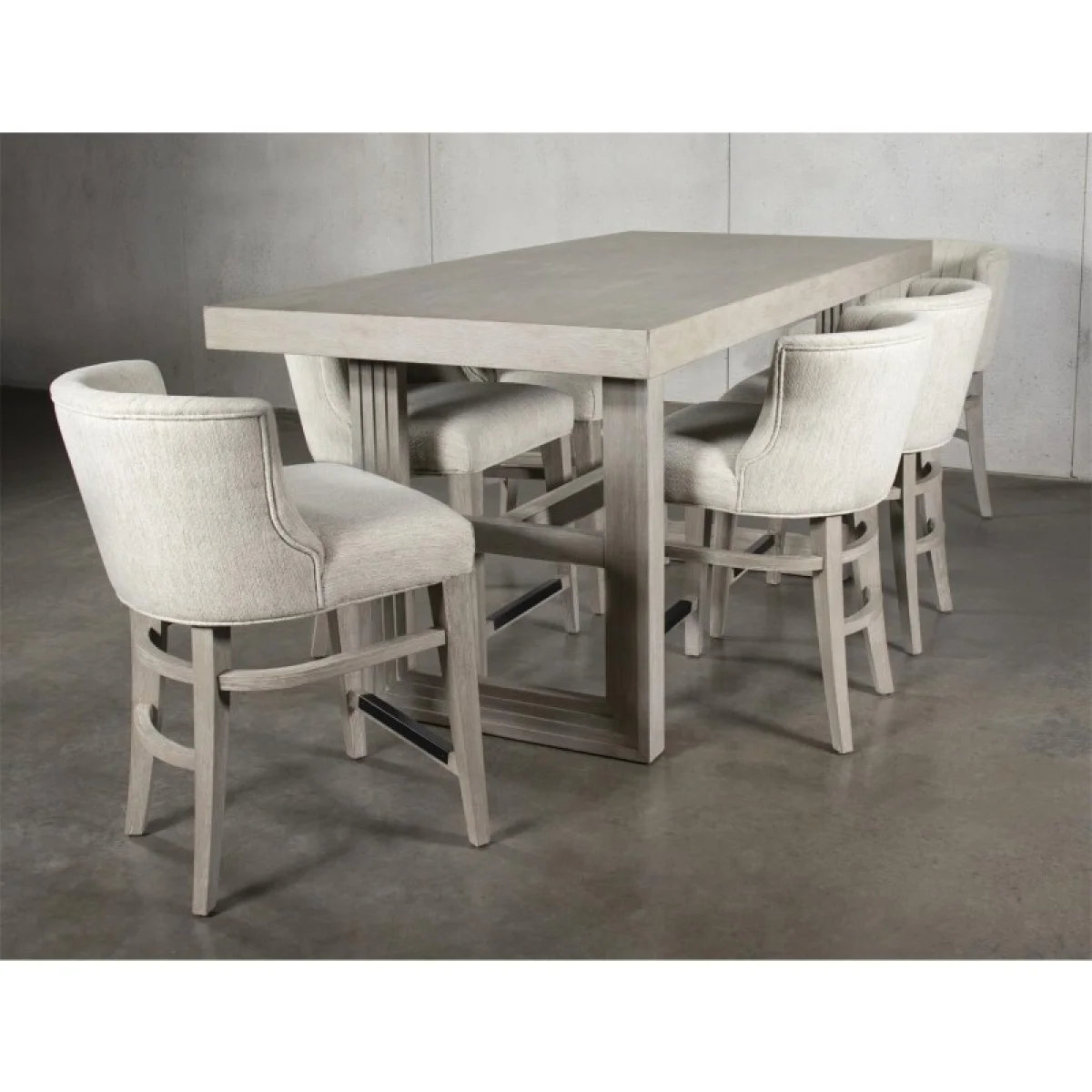 Cascade Counter Height Dining Table Dining Tables Cream 14