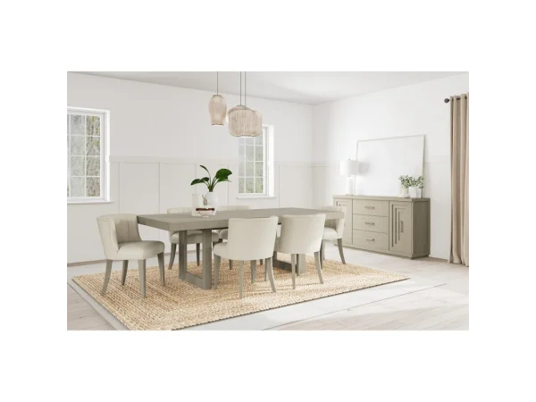 Cascade Rectangular Dining Table Dining Tables Cream