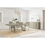 Cascade Rectangular Dining Table Dining Tables Cream 22