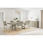 Cascade Rectangular Dining Table Dining Tables Cream 23