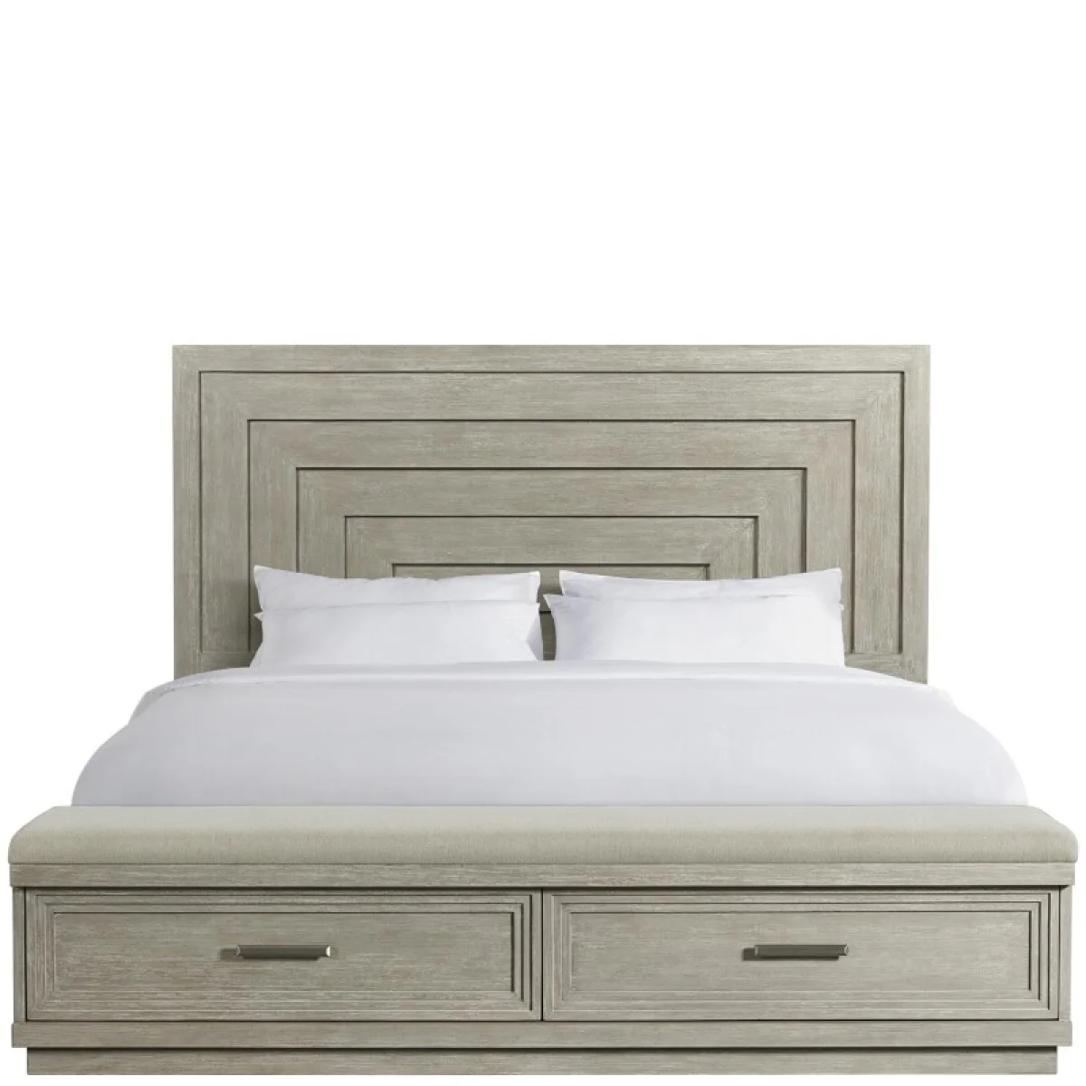 Cascade King Panel Upholstered Storage Bed Beds Beds 4