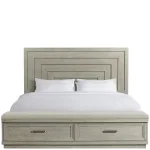 Cascade King Panel Upholstered Storage Bed Beds Beds 10