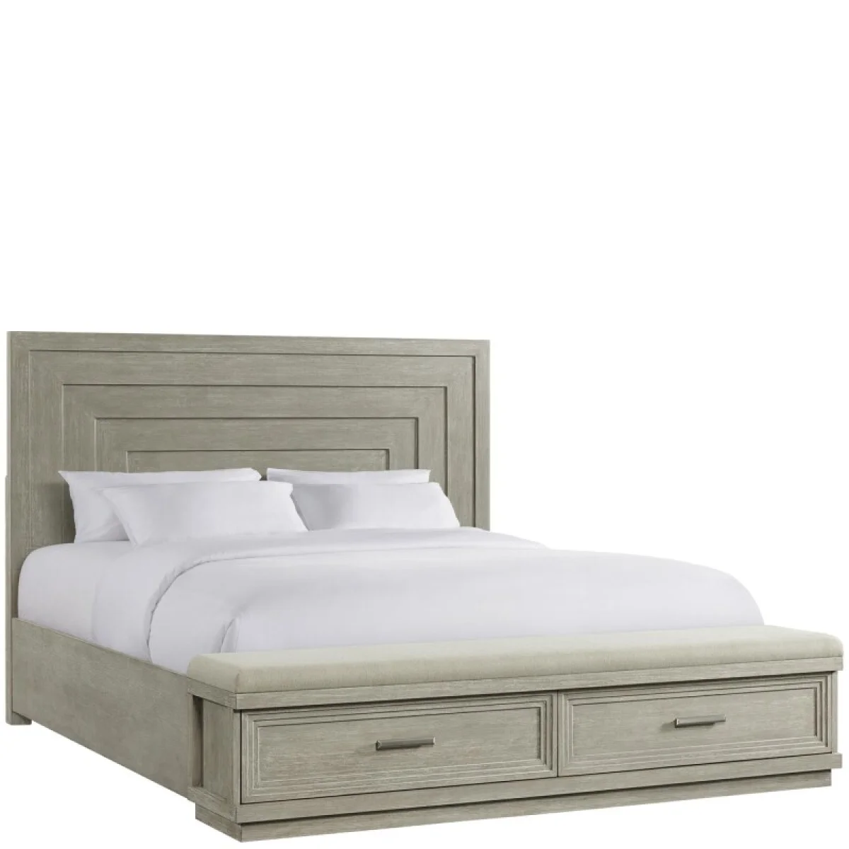 Cascade King Panel Upholstered Storage Bed Beds Beds 6