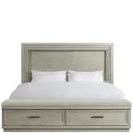 Cascade Queen Illuminated Panel Upholstered Storage Bed Beds Beds 15