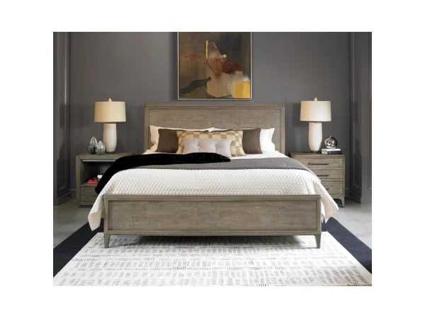 Open Night Stand Cherry Finish Youth Nightstands Brown 19