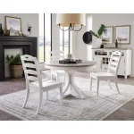 Cora Round Dining Table Dining Tables Cloud/fog 15