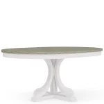 Cora Round Dining Table Dining Tables Cloud/fog 17
