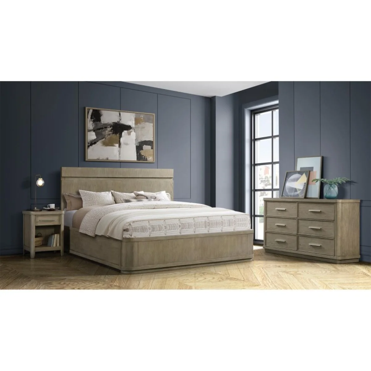 Pasadena Queen Panel Bed Beds Beds 9