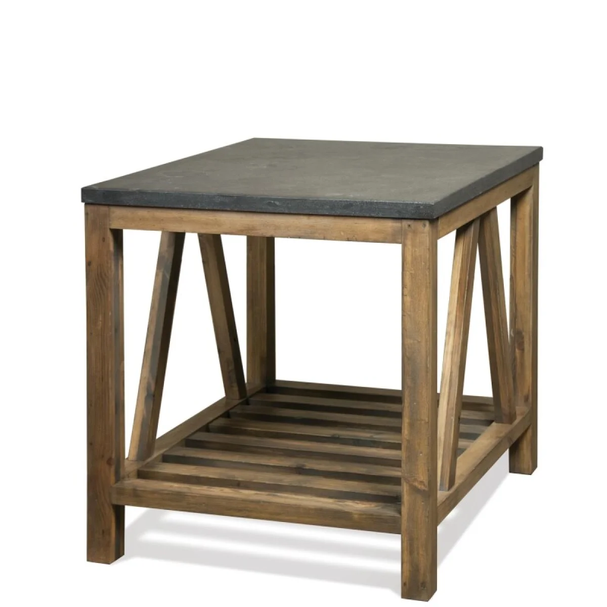 Weatherford Rectangle Side Table Chairside Tables blue 6