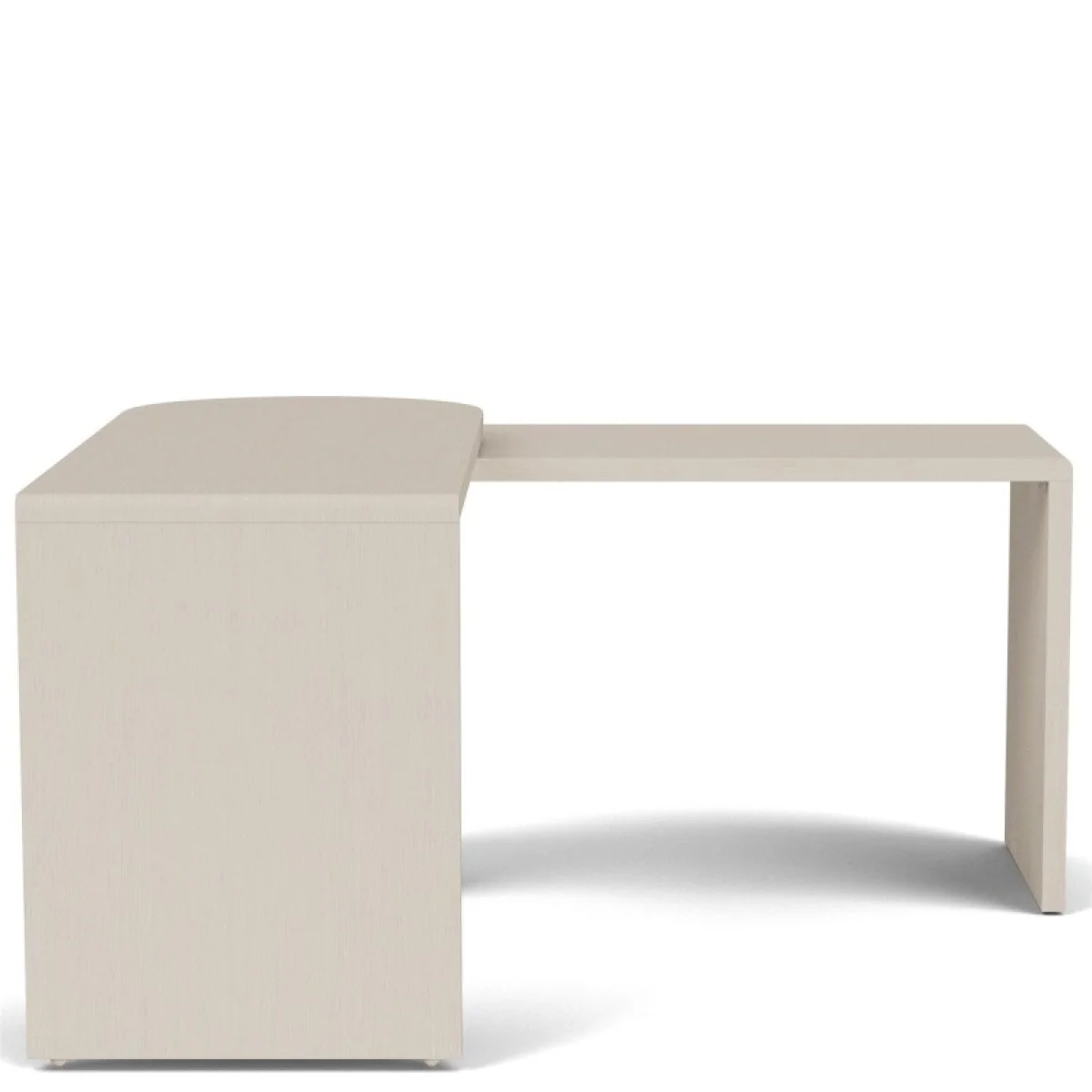 Maren Swivel Desk Desks Cream 8
