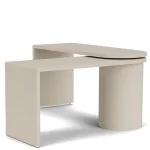 Maren Swivel Desk Desks Cream 26