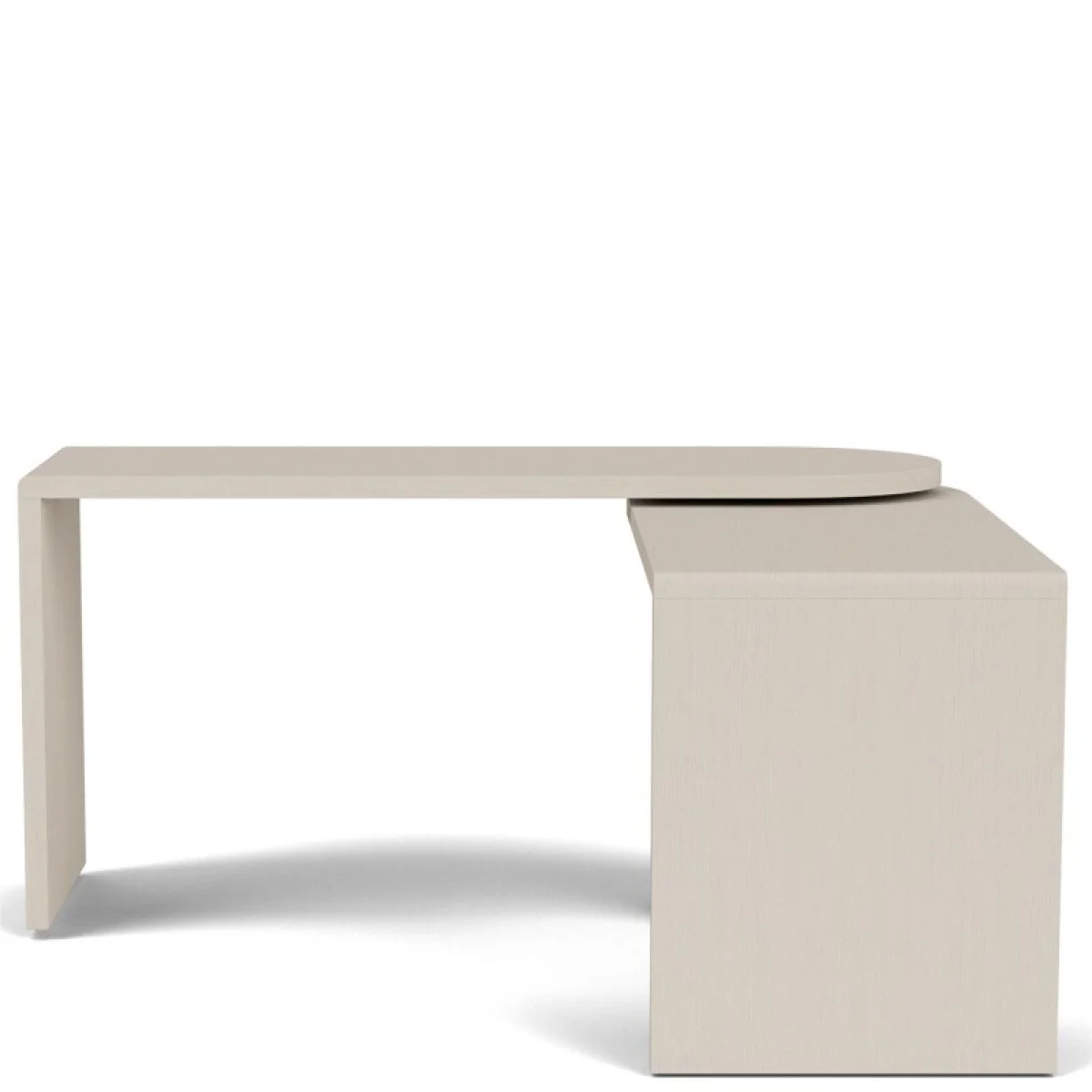 Maren Swivel Desk Desks Cream 16