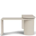 Maren Swivel Desk Desks Cream 31