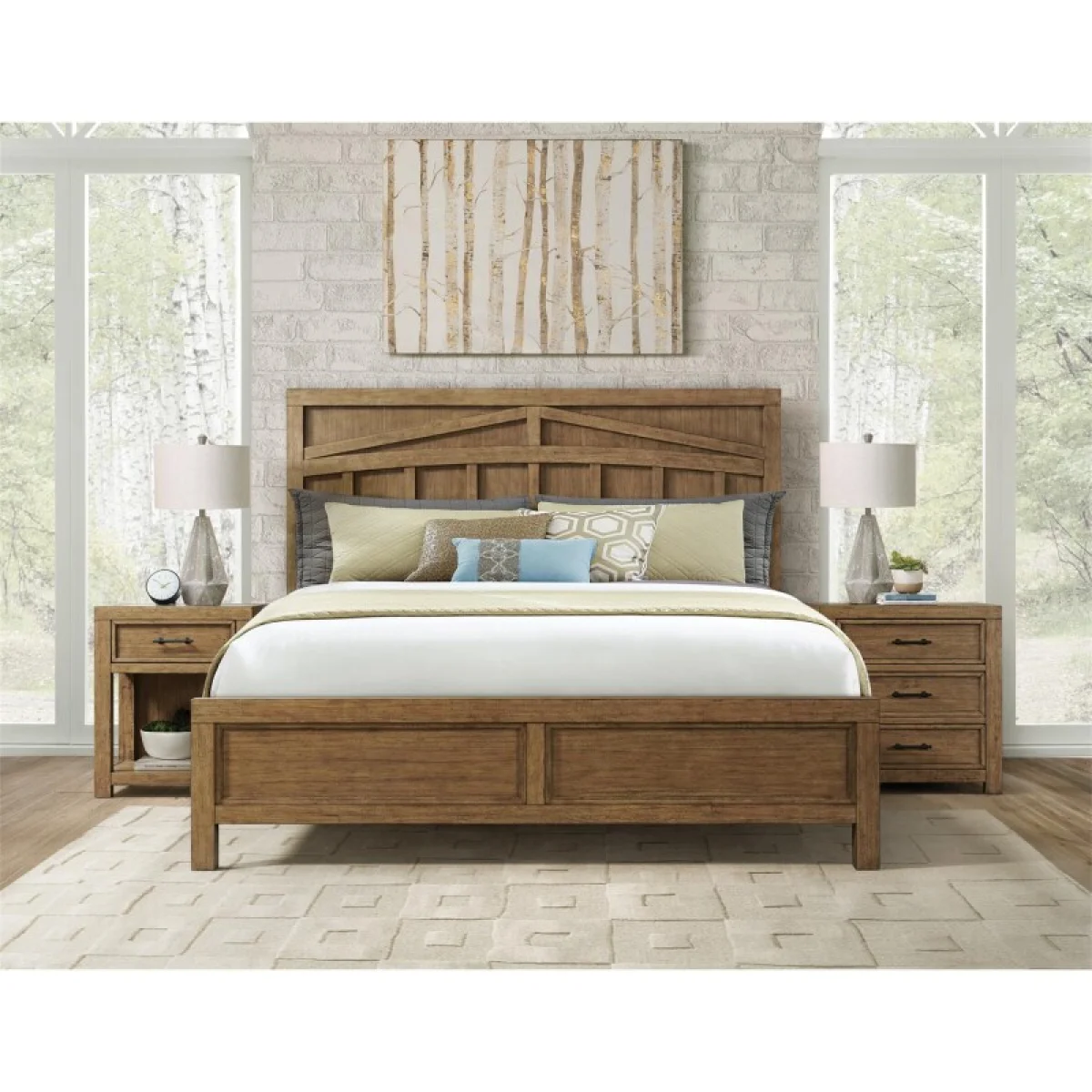 Bozeman King Panel Bed Beds Beds 11