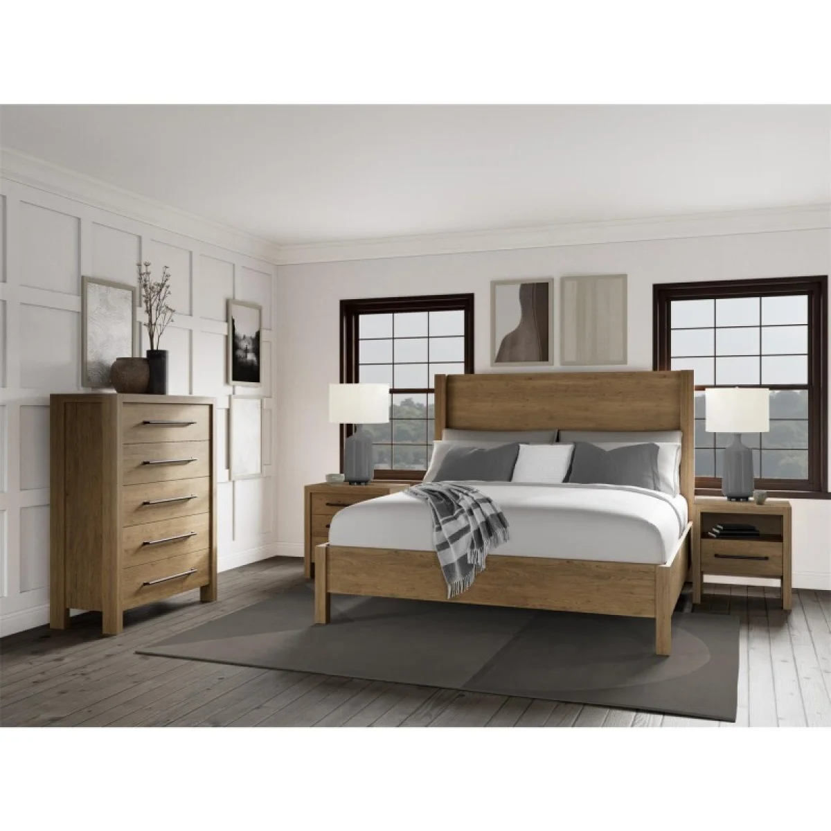 Davie King Panel Bed Beds Beds 17
