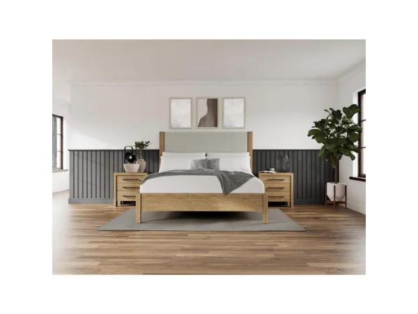 Davie Queen Upholstered Bed Beds Beds 4
