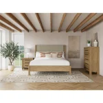 Davie King Upholstered Bed Beds Beds 35