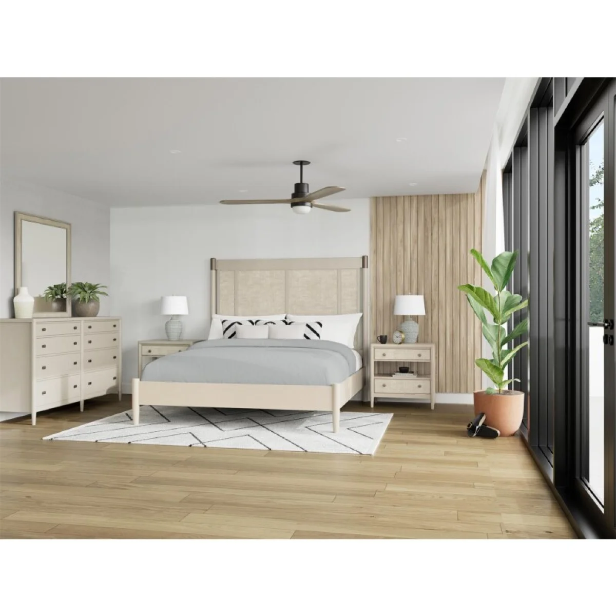 Laguna King Panel Bed Beds Beds 9