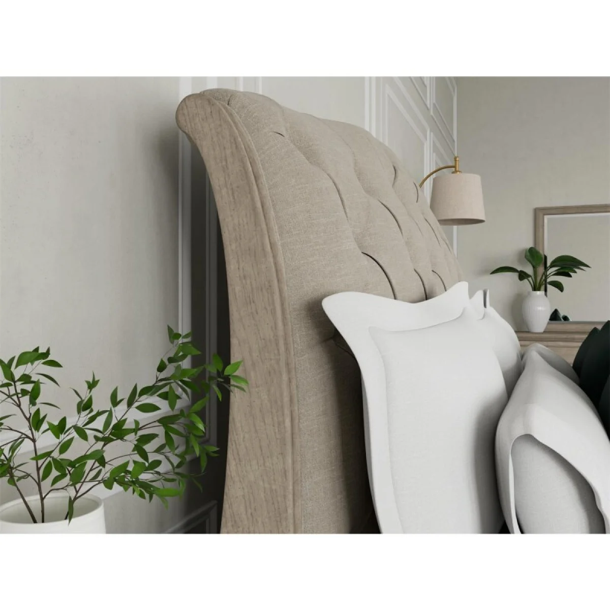 Kensington Queen Sleigh Bed Beds Beds 7