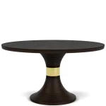Lydia Round Dining Table Dining Tables black 16