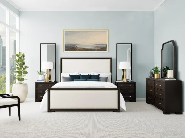 Lydia Queen Upholstered Bed Beds Beds 21