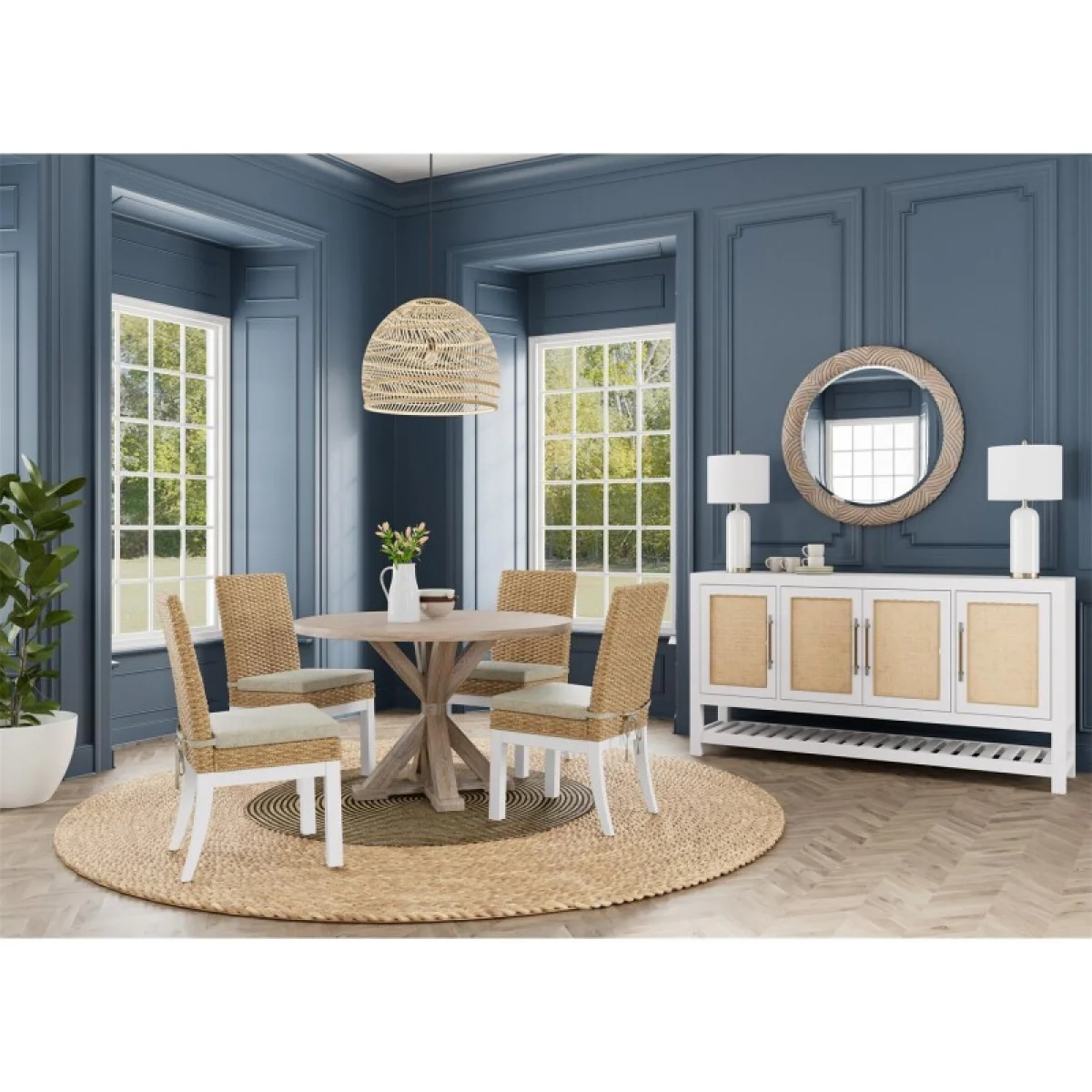 Rosalie Round Dining Table Dining Tables Cream 4