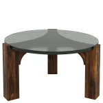 Amner Coffee Table Cocktail & Coffee Tables Brandy Glass 18
