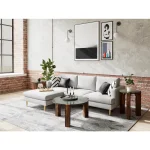 Amner Coffee Table Cocktail & Coffee Tables Brandy Glass 24