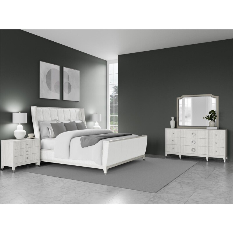 Hepburn Queen Upholstered Bed Beds Beds 4 Hepburn Queen Upholstered Bed Beds Beds 4