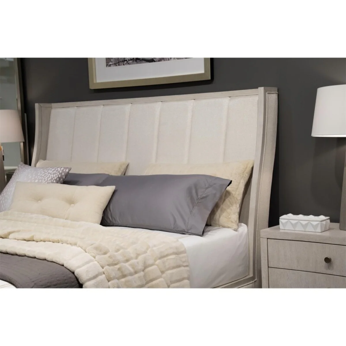Hepburn King Upholstered Bed Beds Beds 13